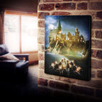 Imagen del producto Harry Potter - Mural de Hogwarts con luz