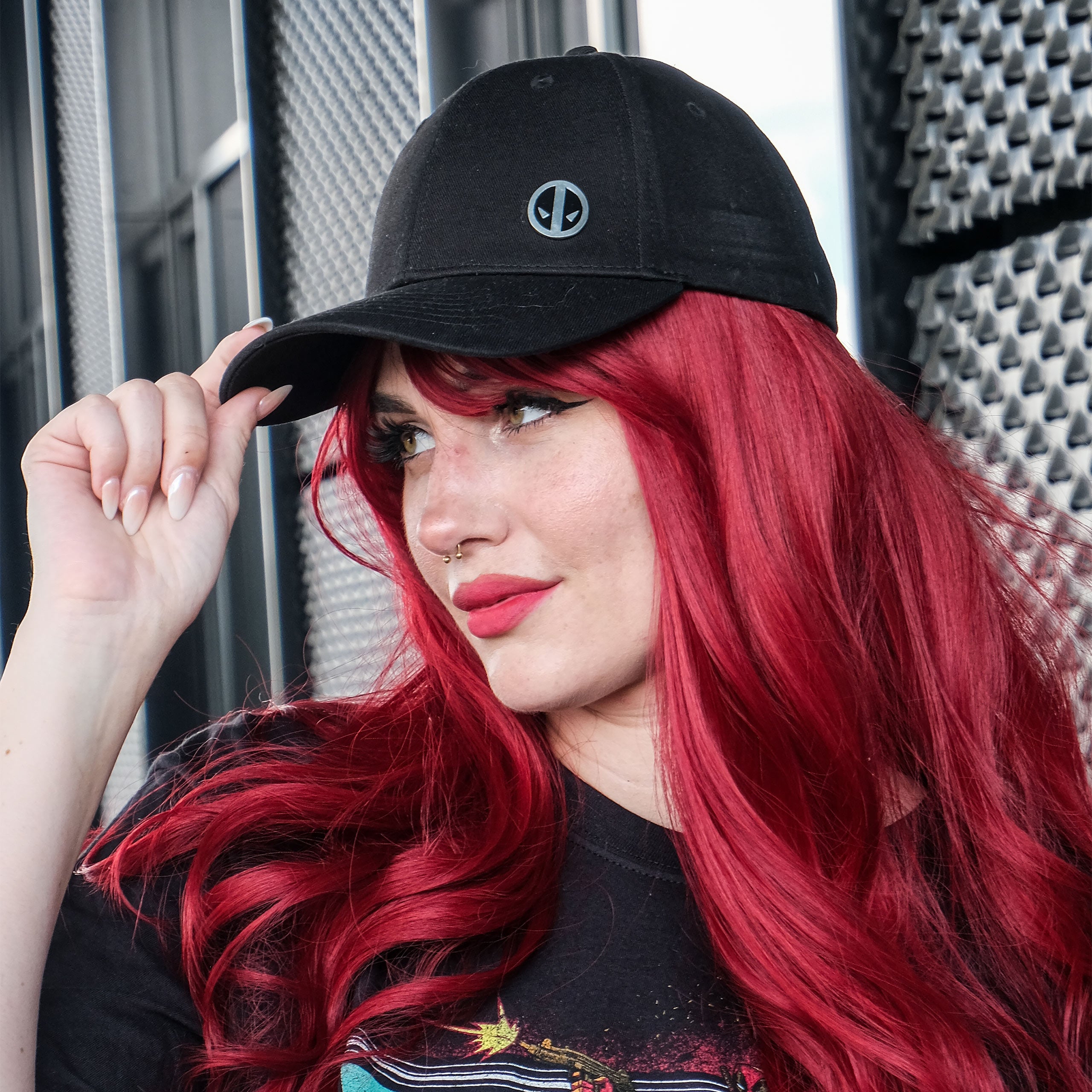 Product image Deadpool - Metal Logo Baseball Cap black
