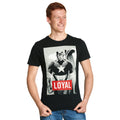 Imagen del producto Avengers - Camiseta negra leal de Capitán América