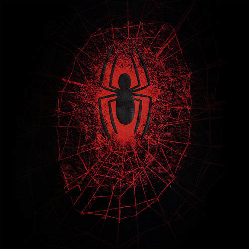 Imagen del producto Spider-Man - Camiseta de tela de araña negra