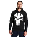 Imagen del producto Punisher - Sudadera con capucha negra con logo de calavera