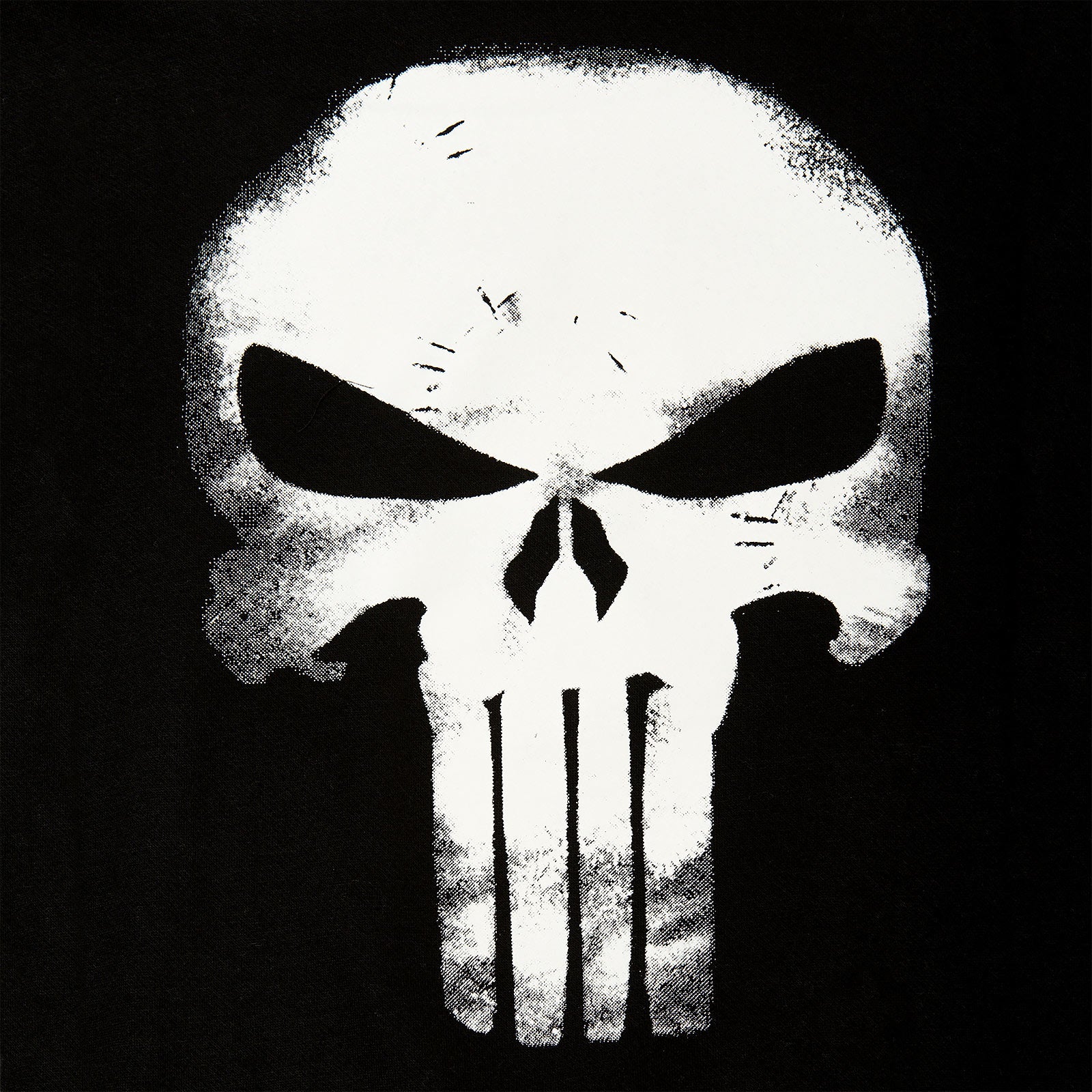Imagen del producto Punisher - Sudadera con capucha negra con logo de calavera