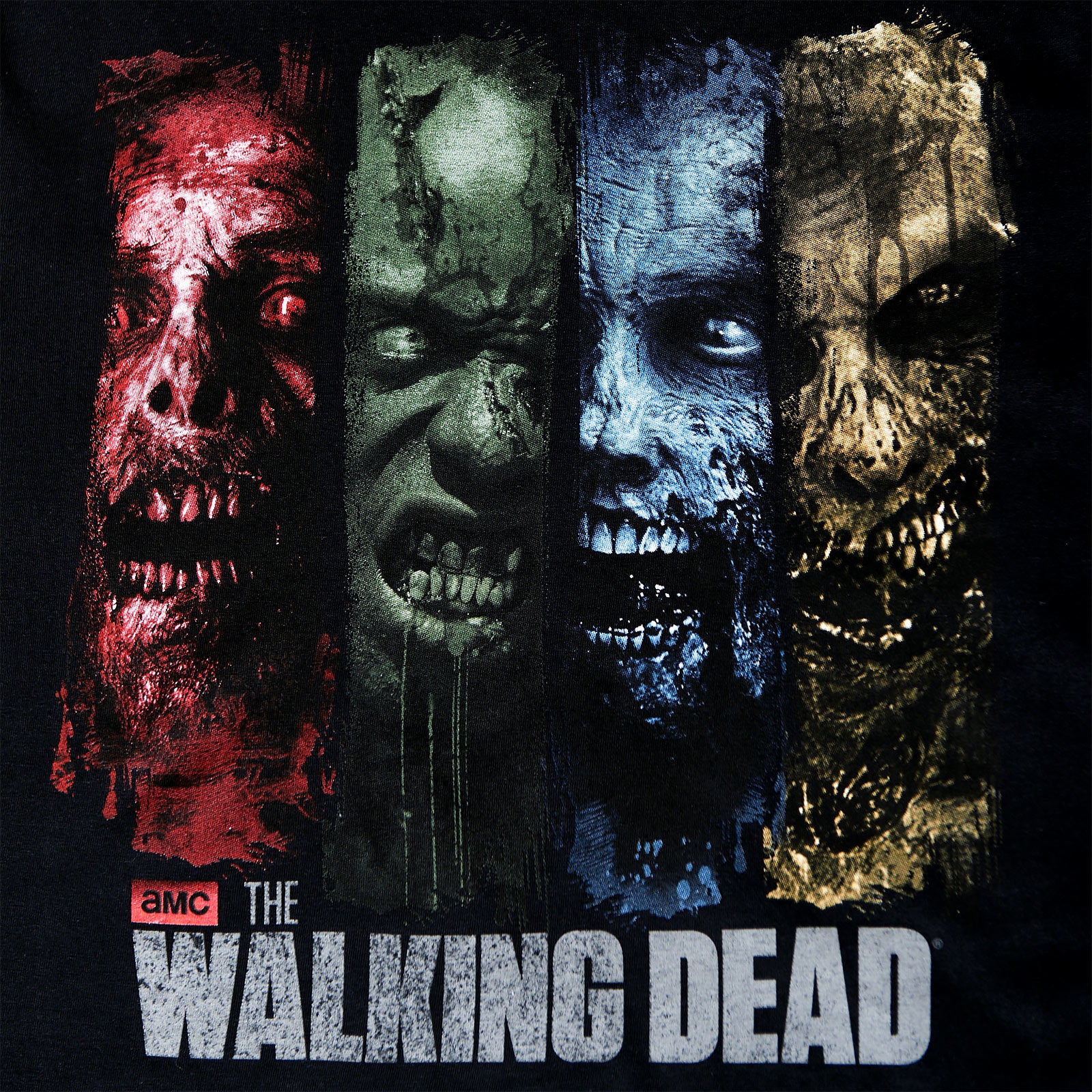 Imagen del producto Walking Dead - Camiseta de Zombies negra