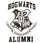 Imagen del producto Harry Potter - Camiseta de Hogwarts Alumni para mujer blanca