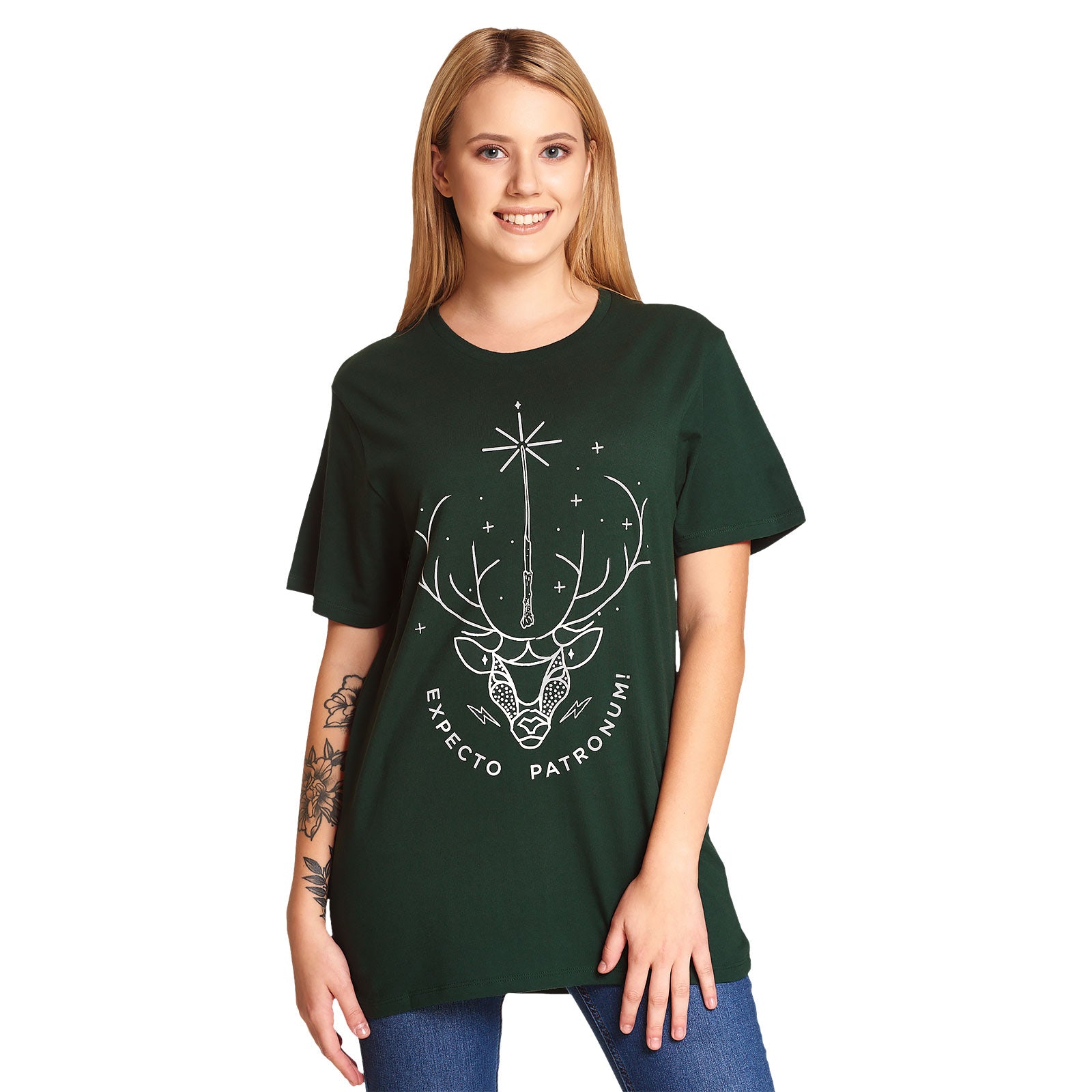 Imagen del producto Harry Potter - Expecto Patronum Camiseta verde