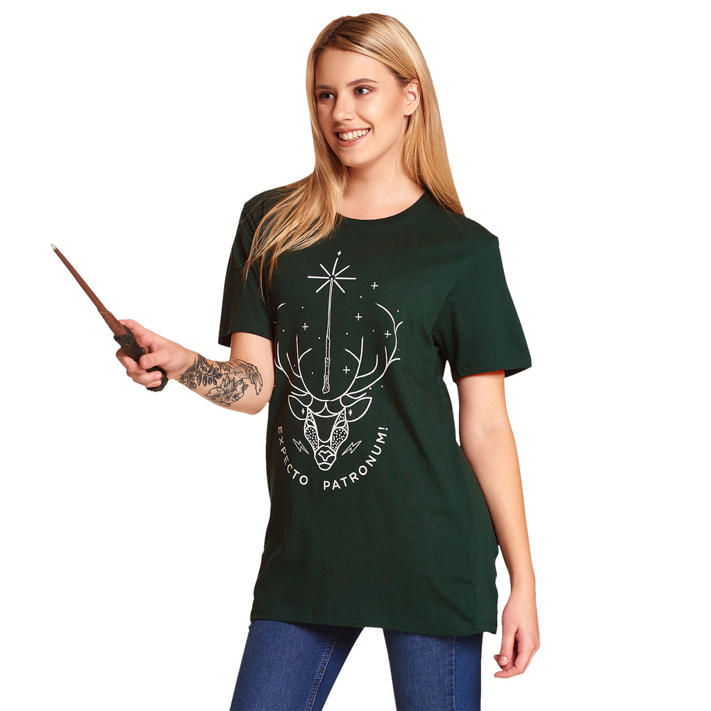 Imagen del producto Harry Potter - Expecto Patronum Camiseta verde