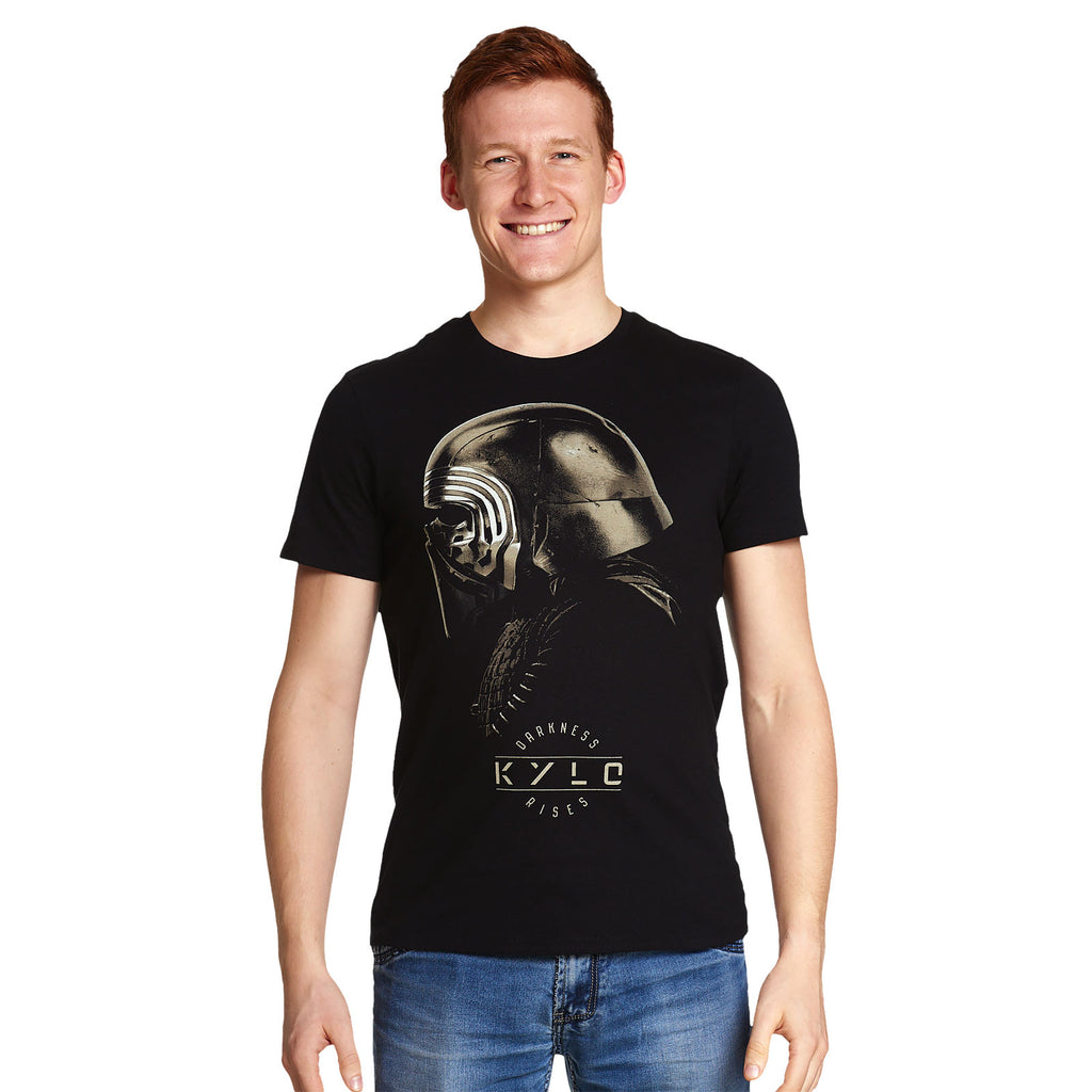 Imagen del producto Star Wars - Camiseta negra con perfil de Kylo Ren