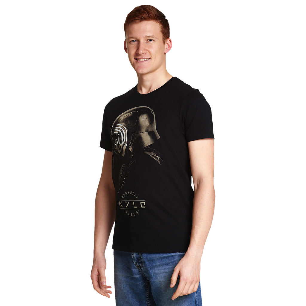 Imagen del producto Star Wars - Camiseta negra con perfil de Kylo Ren