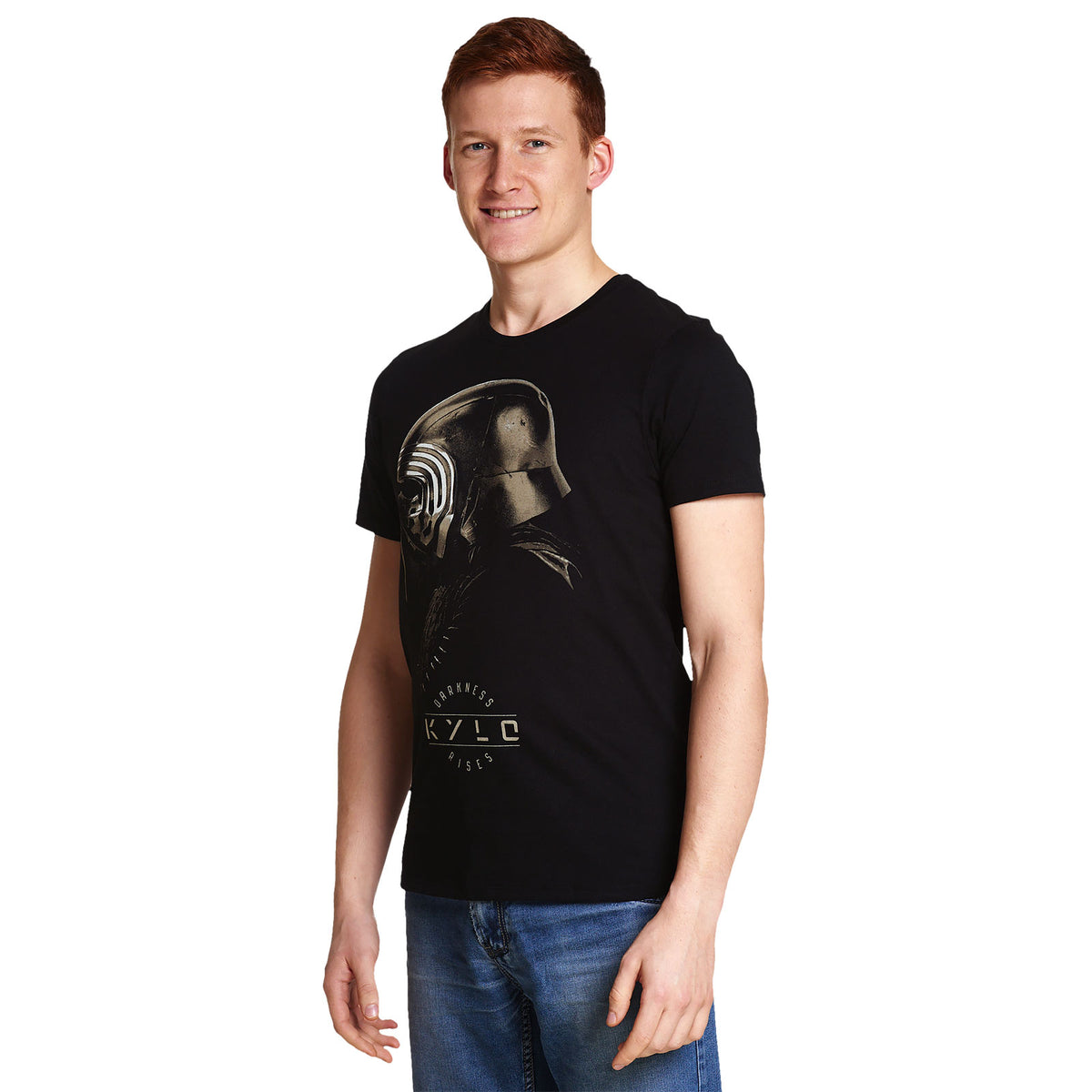 Imagen del producto Star Wars - Camiseta negra con perfil de Kylo Ren