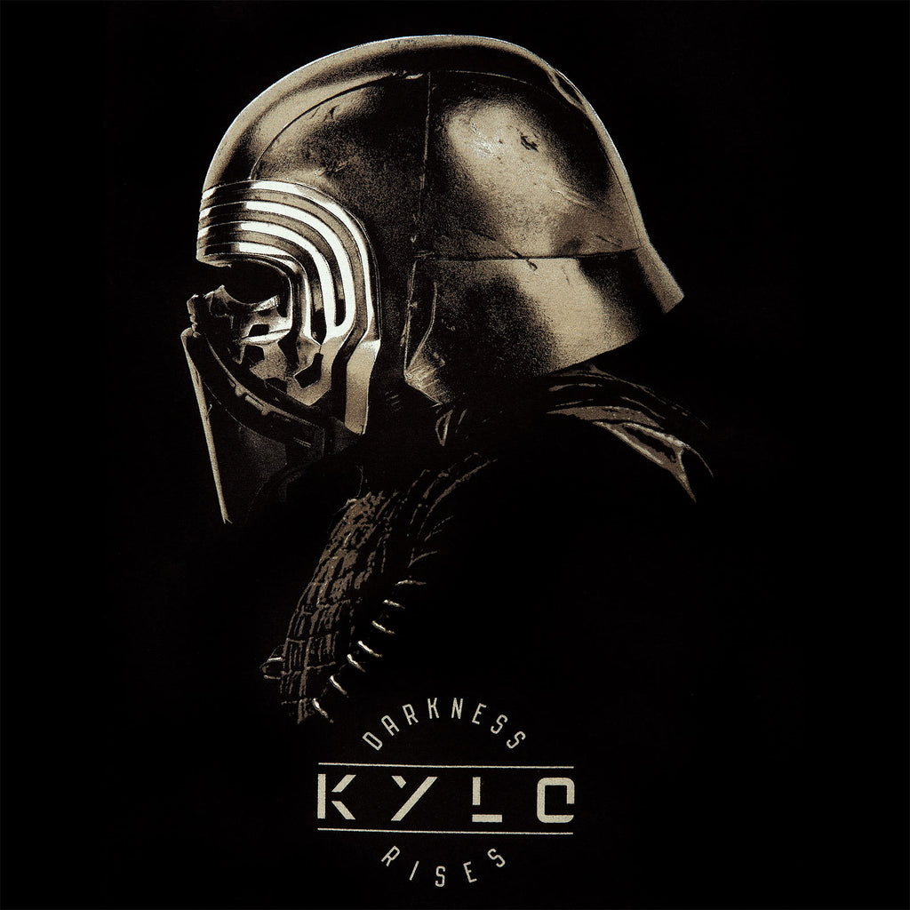 Imagen del producto Star Wars - Camiseta negra con perfil de Kylo Ren
