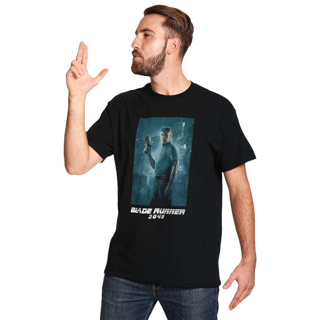 Imagen del producto Blade Runner - Camiseta completa de Deckard en negro