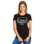 Imagen del producto Minecraft - Camiseta de mujer con tabla periódica