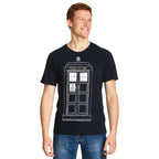 Product image Doctor Who - Tardis Outline T-Shirt blue