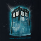 Product image Doctor Who - Tardis Space Women's T-Shirt Blue