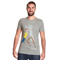 Imagen del producto Rick y Morty - Camiseta desgastada de Morty Eye Edit gris