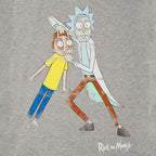 Imagen del producto Rick y Morty - Camiseta desgastada de Morty Eye Edit gris