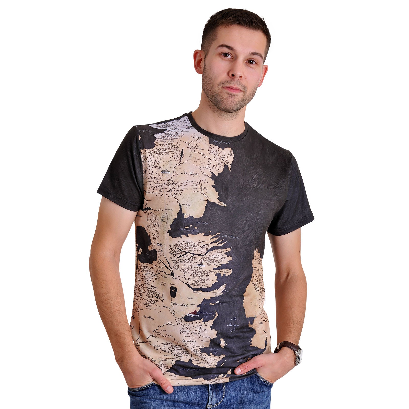 Imagen del producto Juego de Tronos - Camiseta de Westeros y Essos