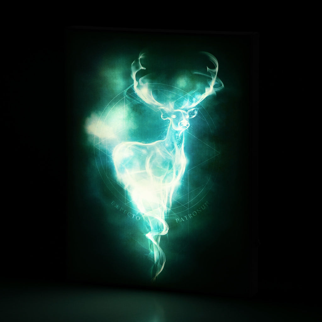 Imagen del producto Harry Potter - Cuadro de Patronus con luz