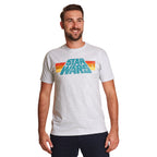 Imagen del producto Star Wars - Camiseta con logo vintage 77 gris