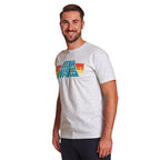 Imagen del producto Star Wars - Camiseta con logo vintage 77 gris