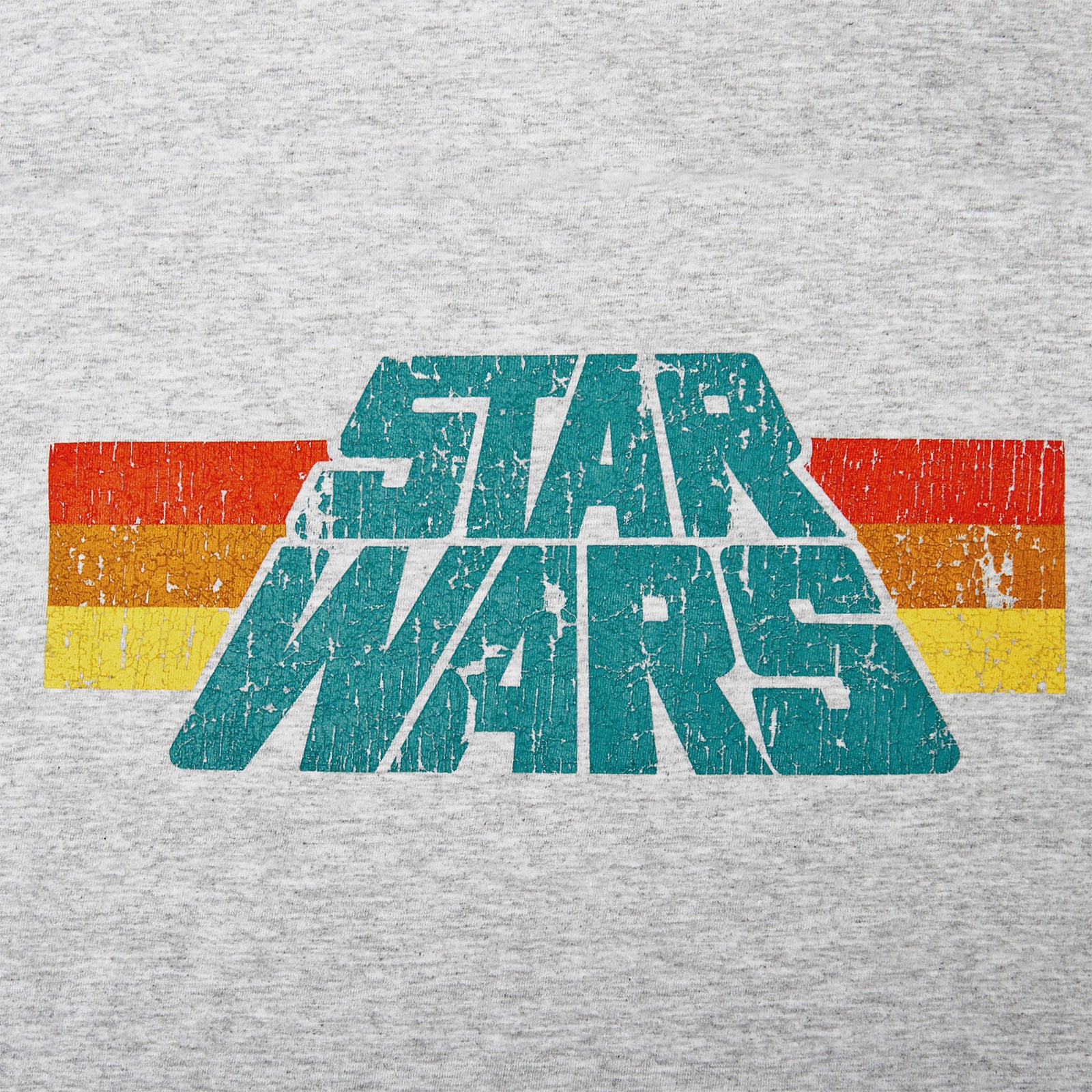 Imagen del producto Star Wars - Camiseta con logo vintage 77 gris