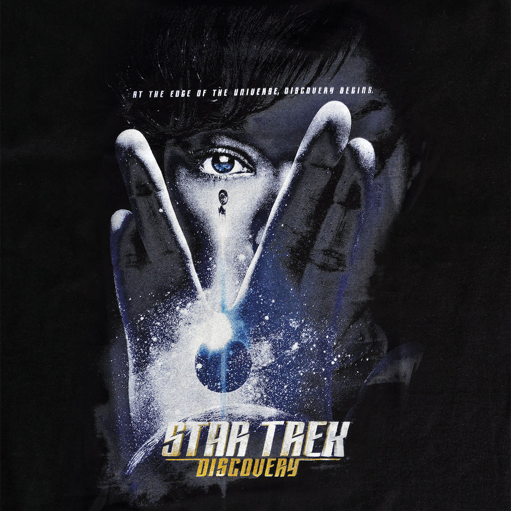 Imagen del producto Star Trek - Camiseta negra con póster de Discovery