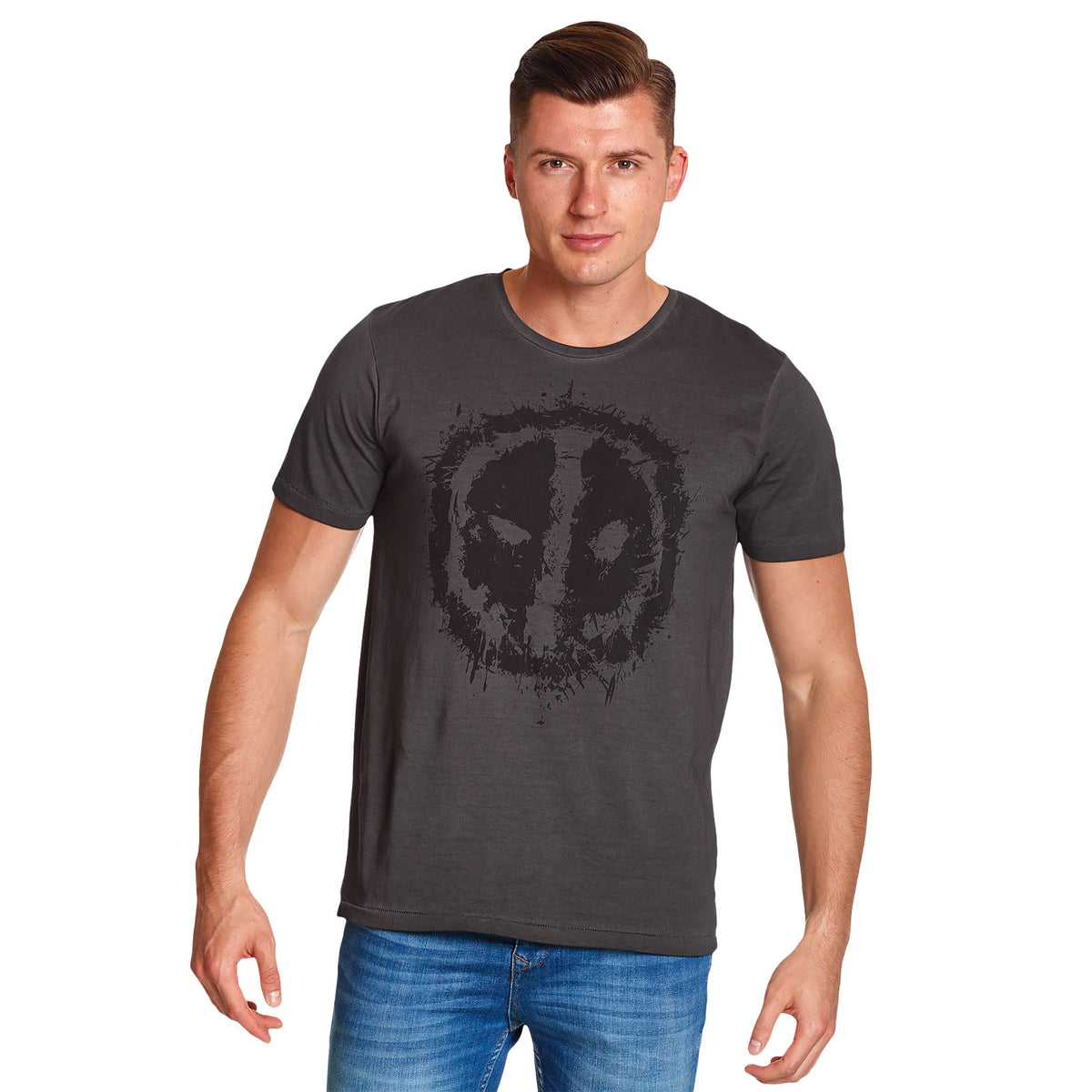 Imagen del producto Deadpool - Camiseta gris de ojos