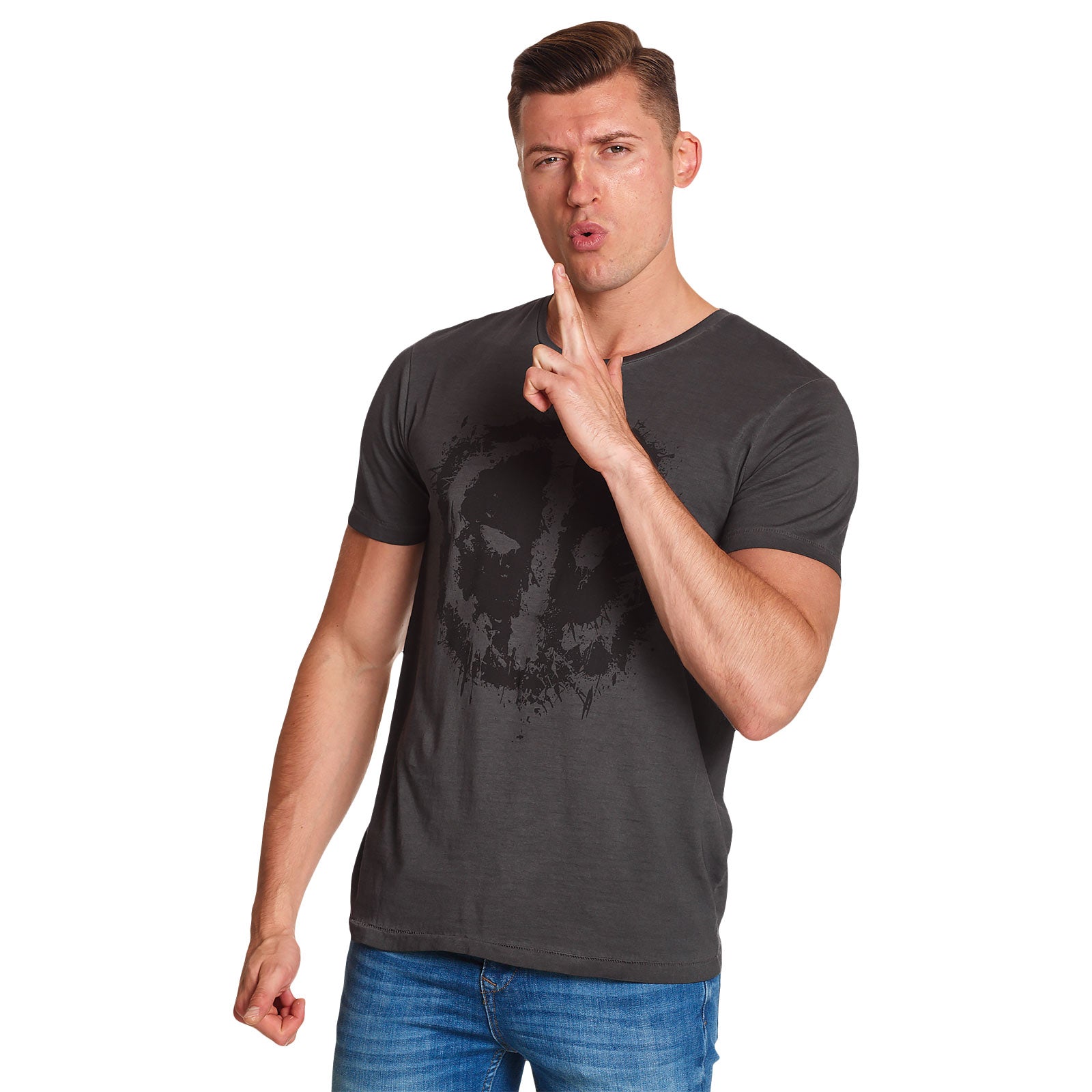 Imagen del producto Deadpool - Camiseta gris de ojos