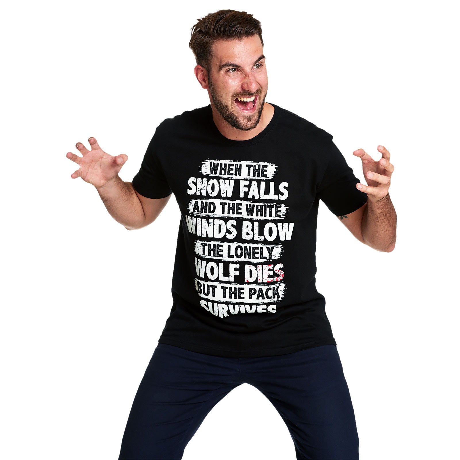 Imagen del producto La Manada Sobrevive Camiseta negra