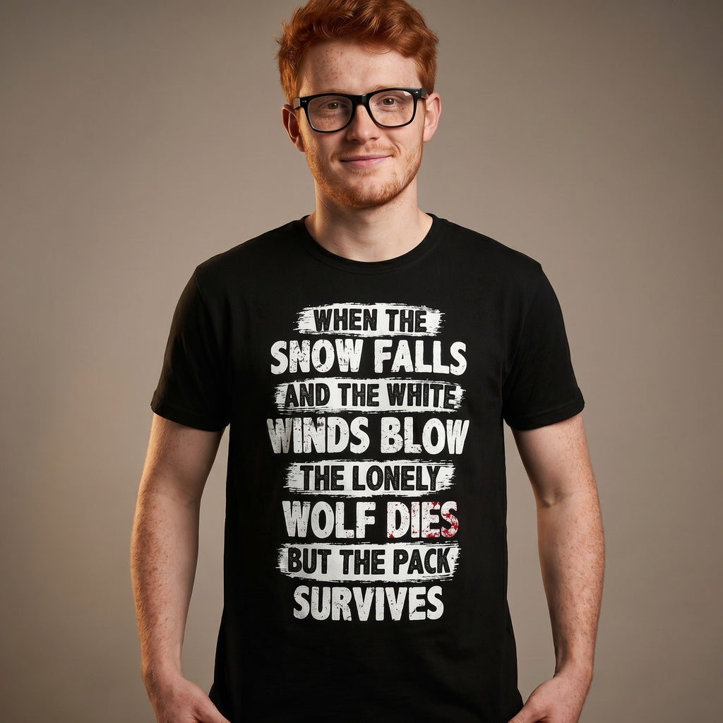 Imagen del producto La Manada Sobrevive Camiseta negra