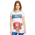 Imagen del producto One Piece - Camiseta Chopper para mujer Loose Fit blanca