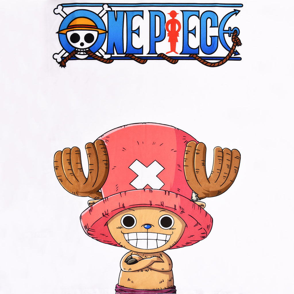 Imagen del producto One Piece - Camiseta Chopper para mujer Loose Fit blanca