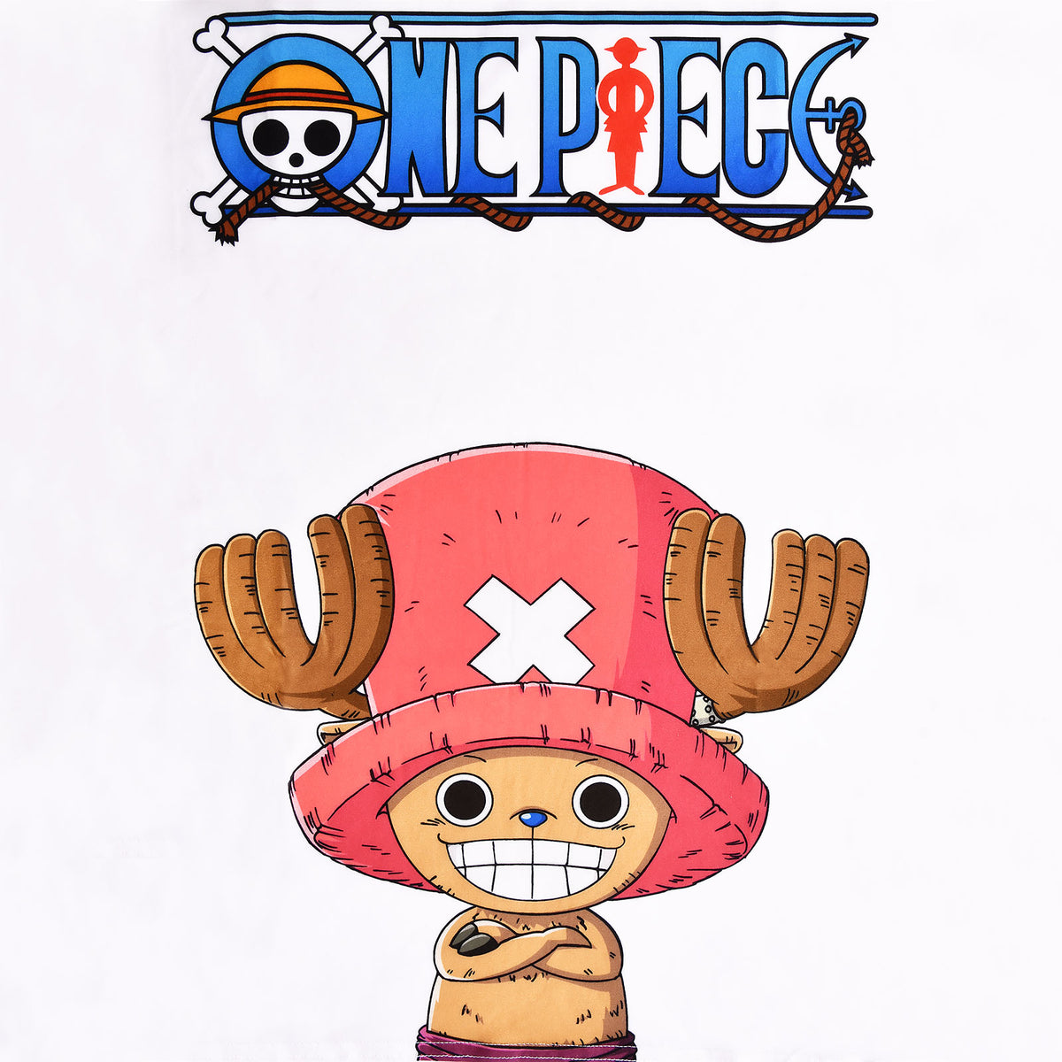 Imagen del producto One Piece - Camiseta Chopper para mujer Loose Fit blanca