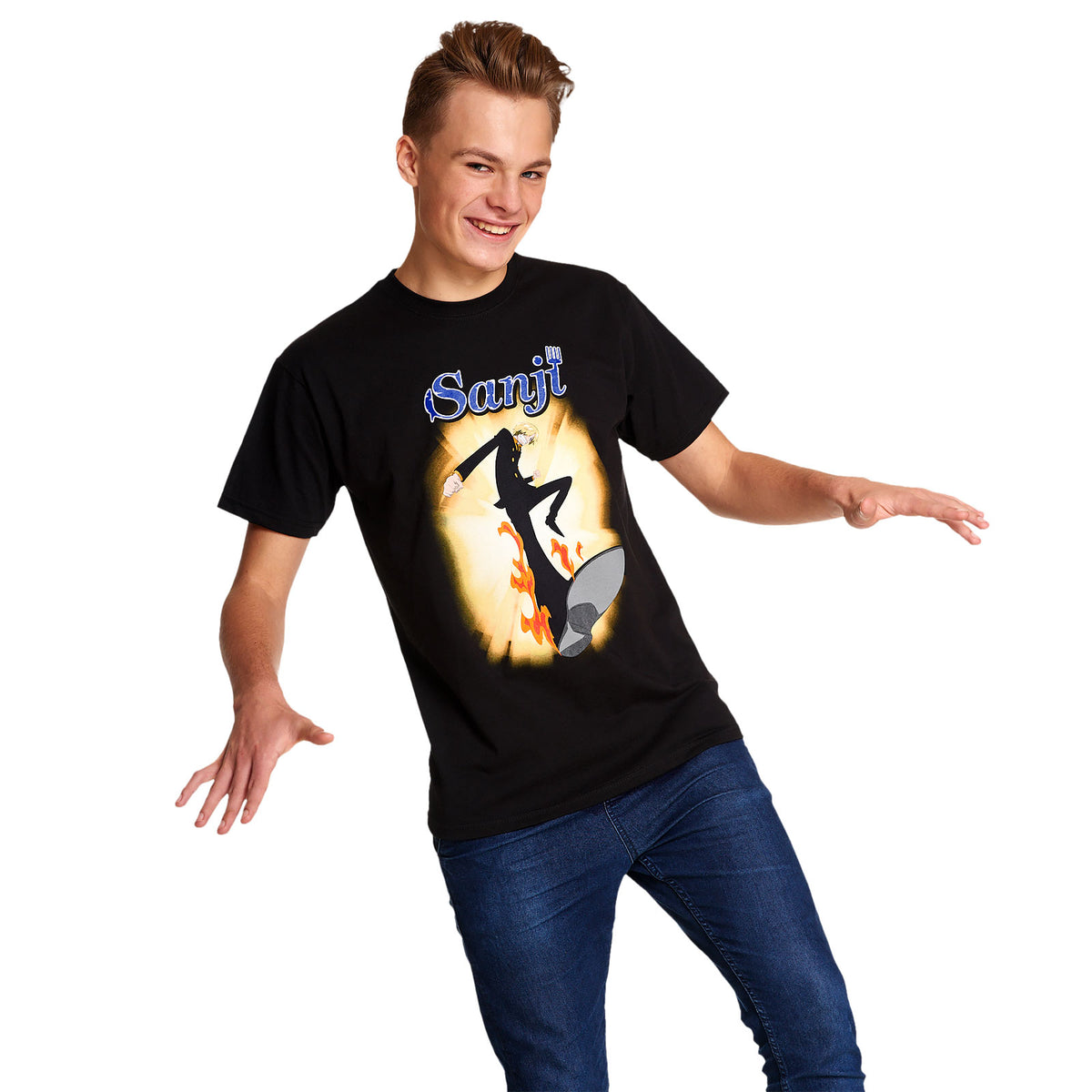 Imagen del producto One Piece - Camiseta Sanji negra