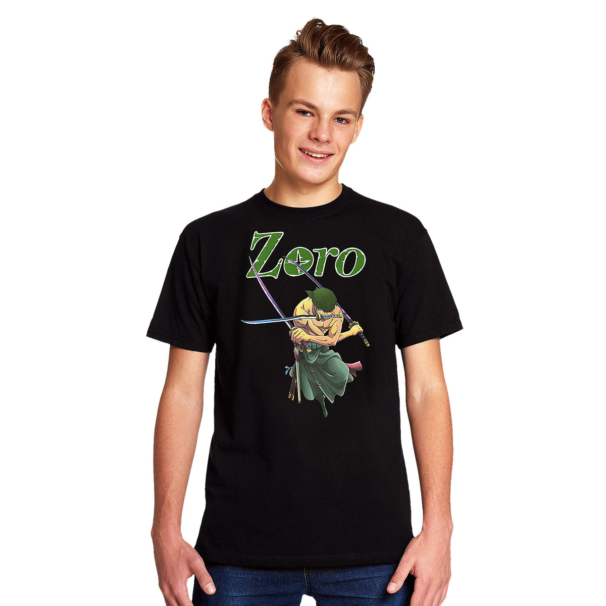 Imagen del producto One Piece - Camiseta Zoro negra