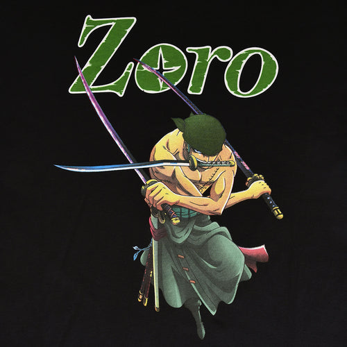 Imagen del producto One Piece - Camiseta Zoro negra