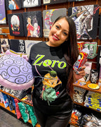 Imagen del producto One Piece - Camiseta Zoro negra