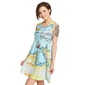 Imagen del producto One Piece - Vestido mini de mapa de East Blue