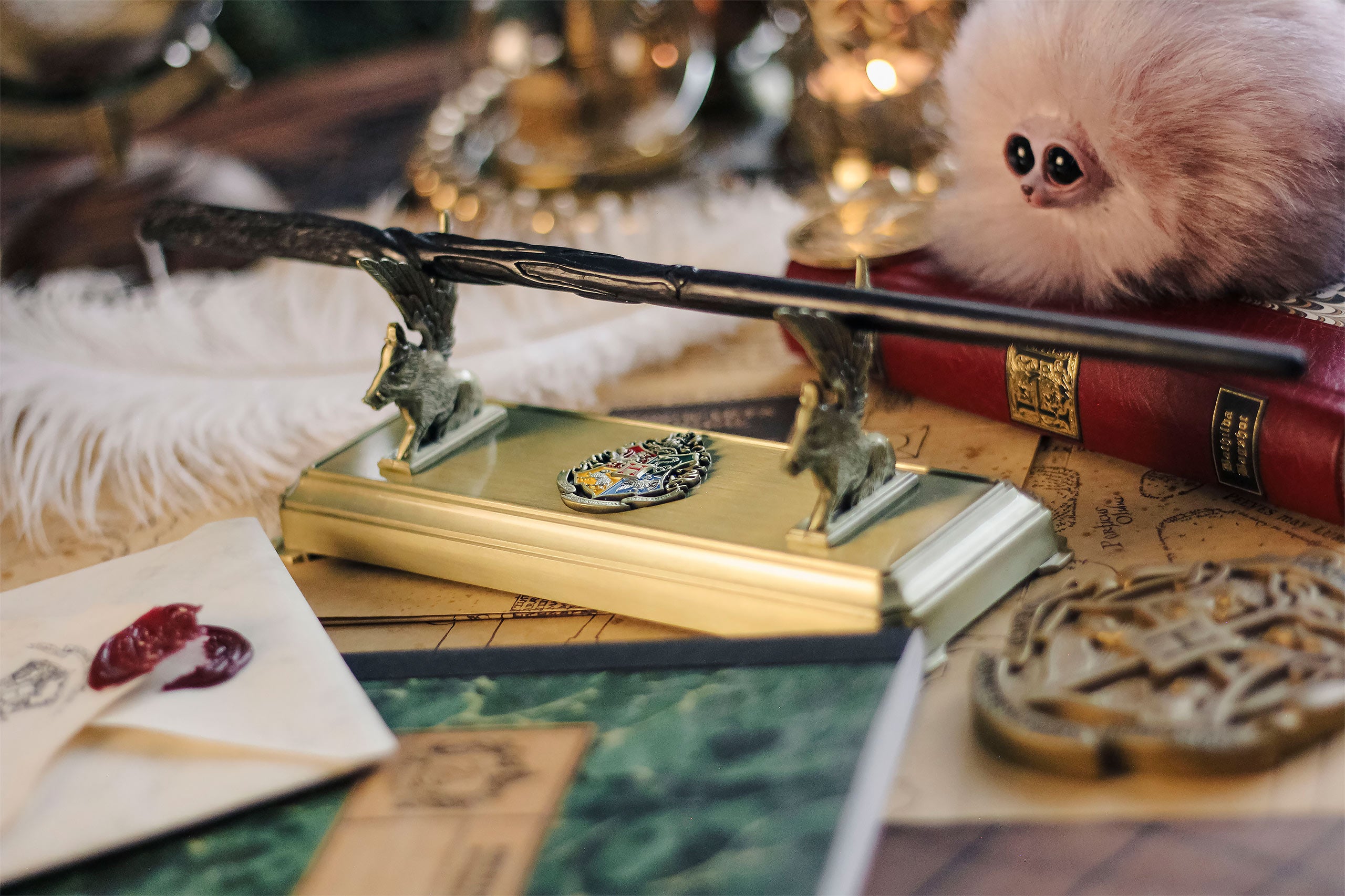 Imagen del producto Harry Potter - Soporte de varita mágica de Hogwarts