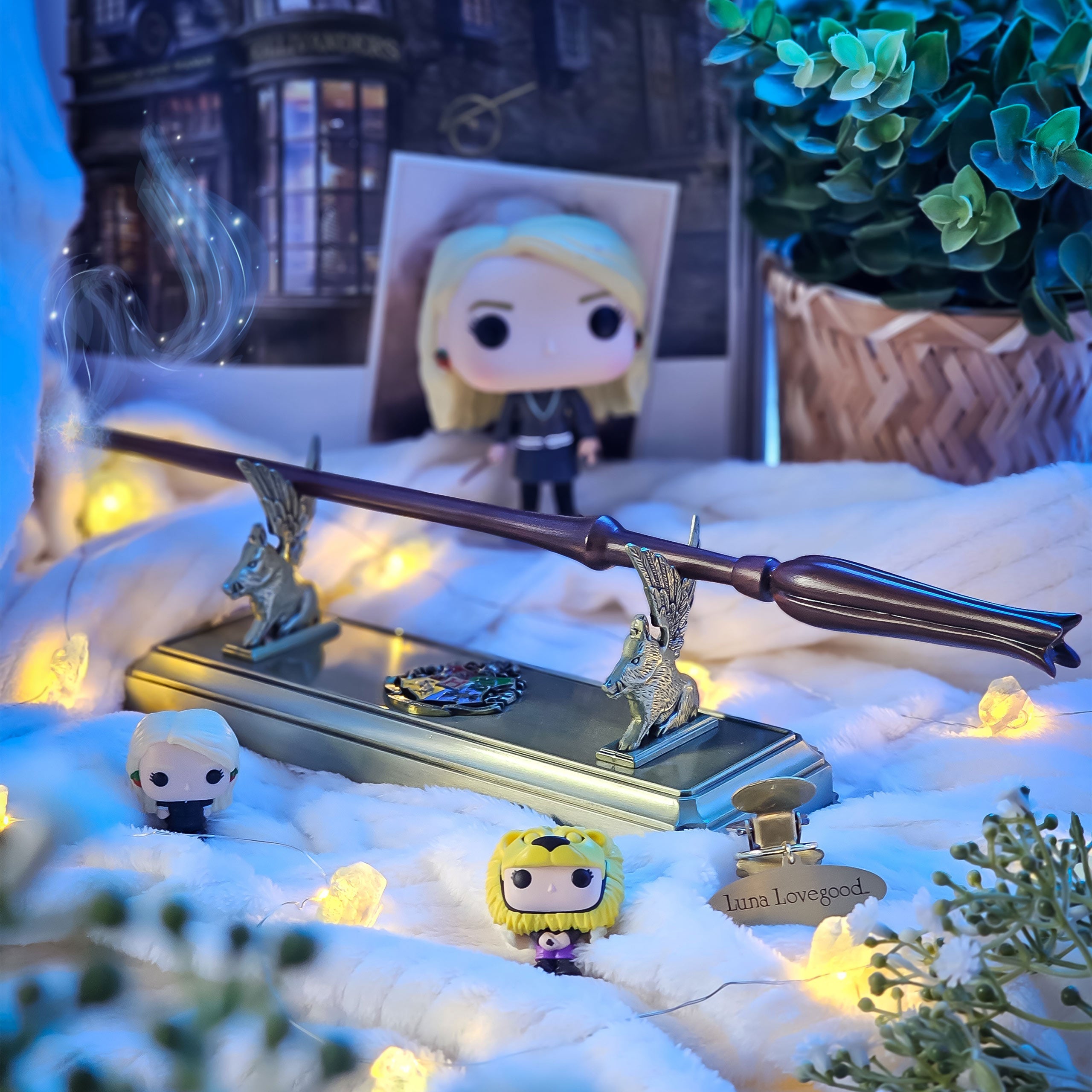 Imagen del producto Harry Potter - Soporte de varita mágica de Hogwarts