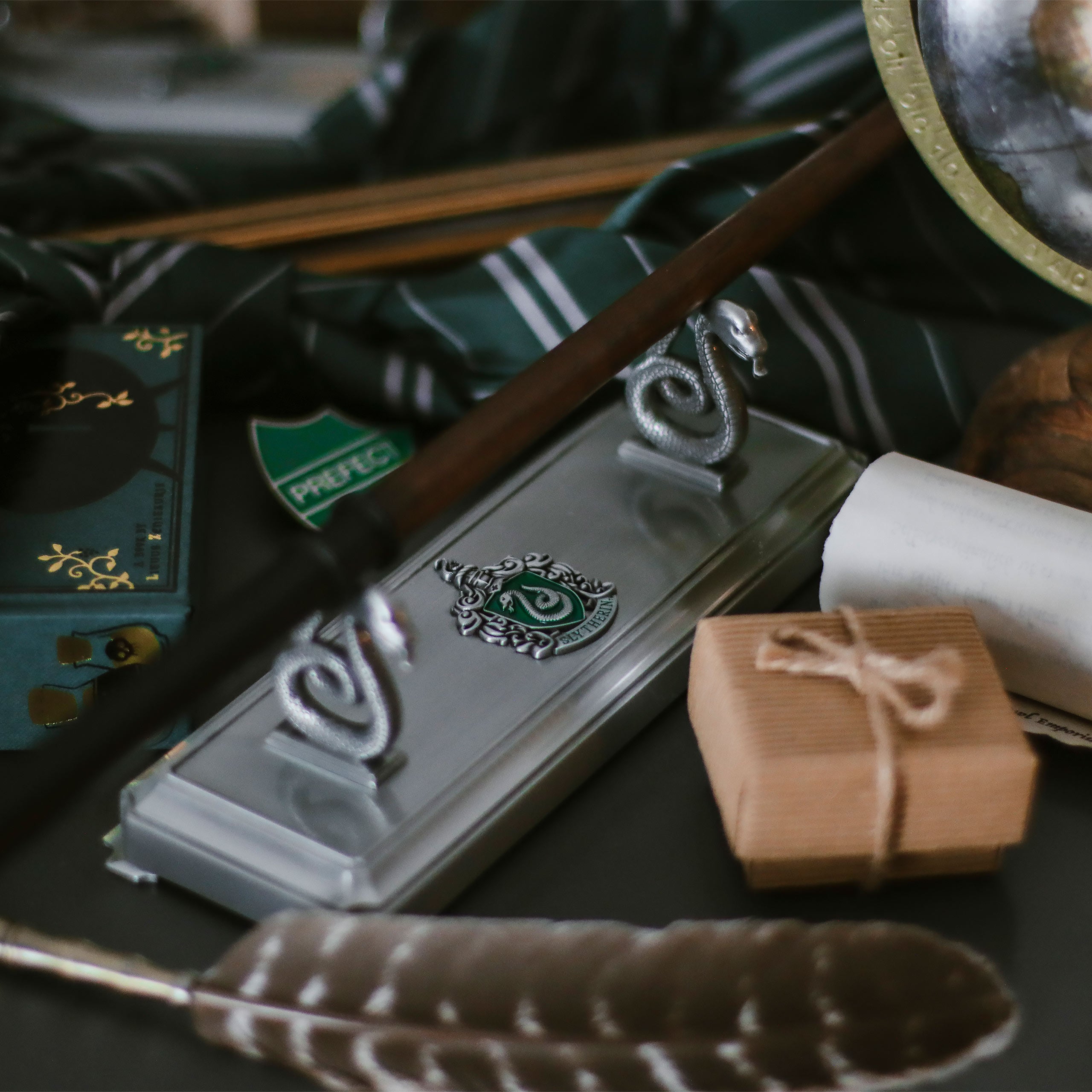 Imagen del producto Harry Potter - Soporte para Varita de Slytherin