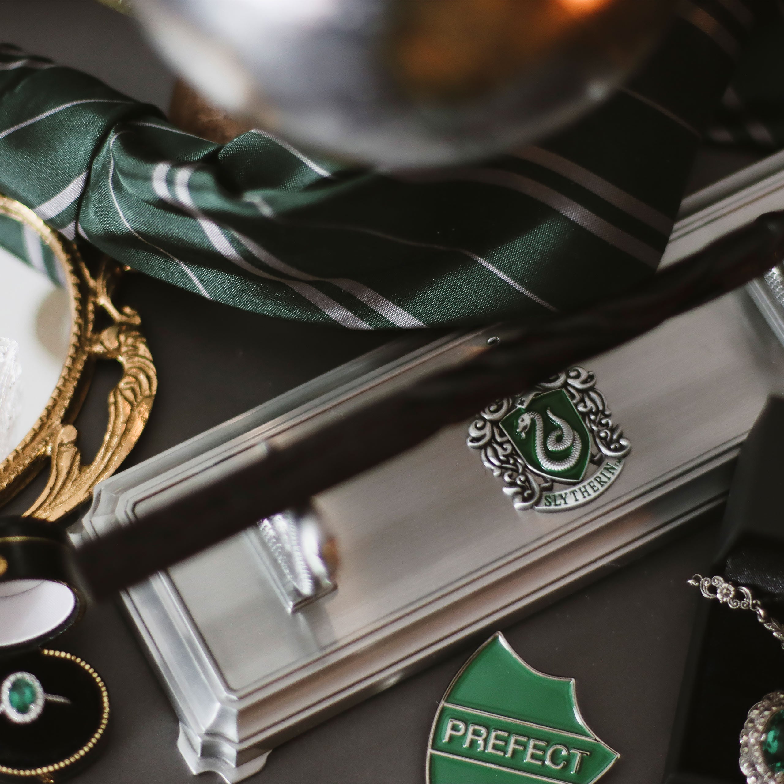 Imagen del producto Harry Potter - Soporte para Varita de Slytherin