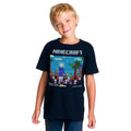 Imagen del producto Minecraft - Brawler Retro Camiseta para niños azul