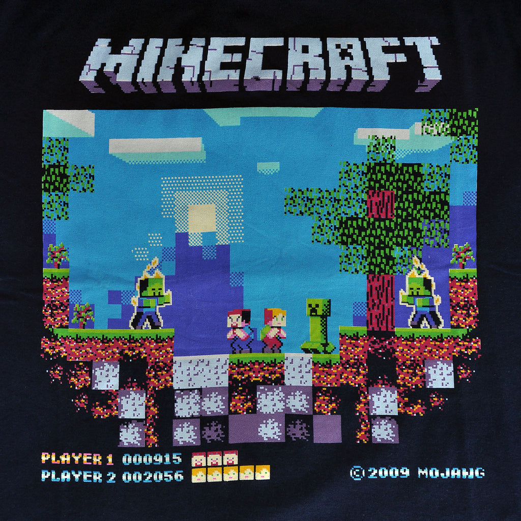 Imagen del producto Minecraft - Brawler Retro Camiseta para niños azul