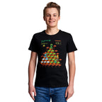 Imagen del producto Minecraft - Camiseta retro Miner Mountain negra