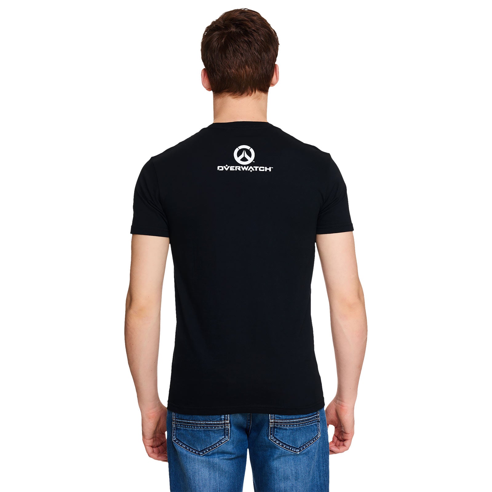 Imagen del producto Overwatch - Camiseta negra con logo de Tracer Spray
