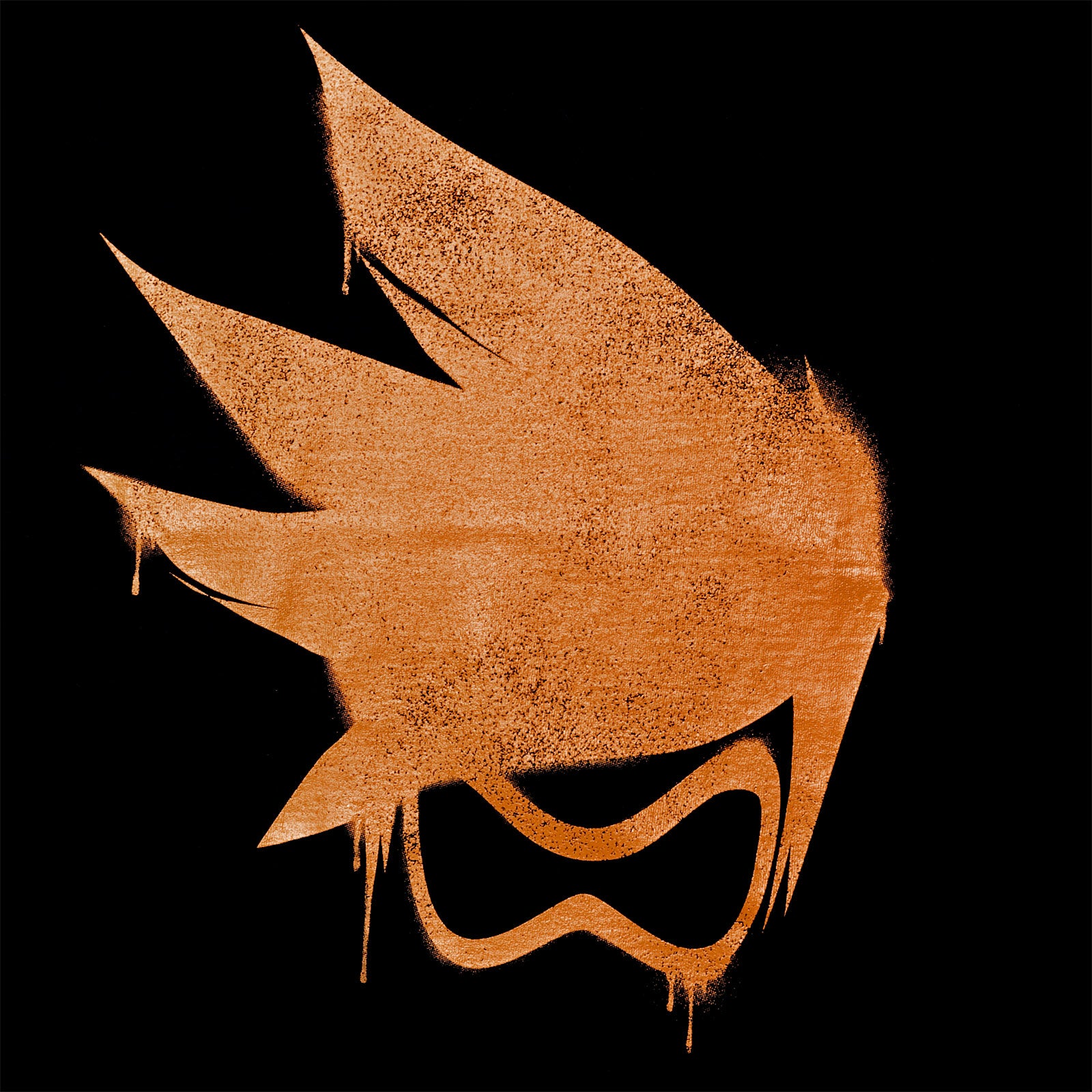 Imagen del producto Overwatch - Camiseta negra con logo de Tracer Spray