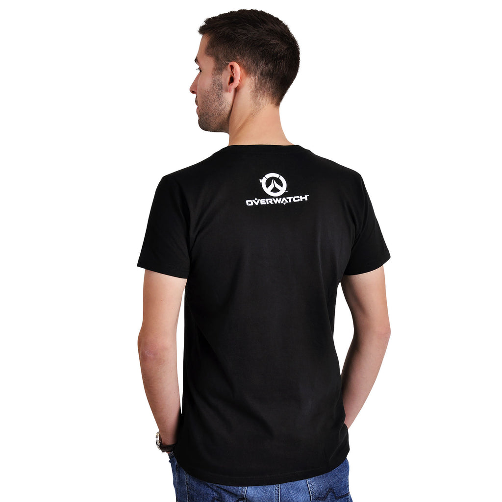 Imagen del producto Overwatch - Camiseta negra con logotipo de Reaper Spray