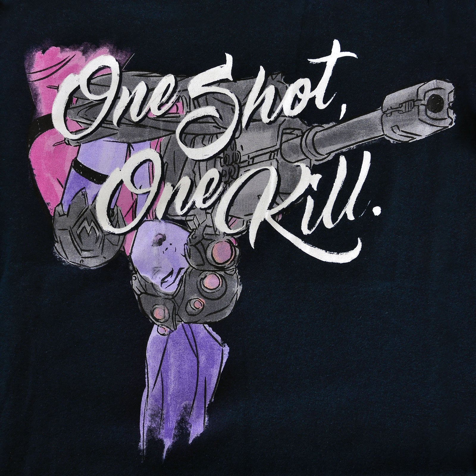 Imagen del producto Overwatch - Camiseta de mujer One Shot One Kill azul