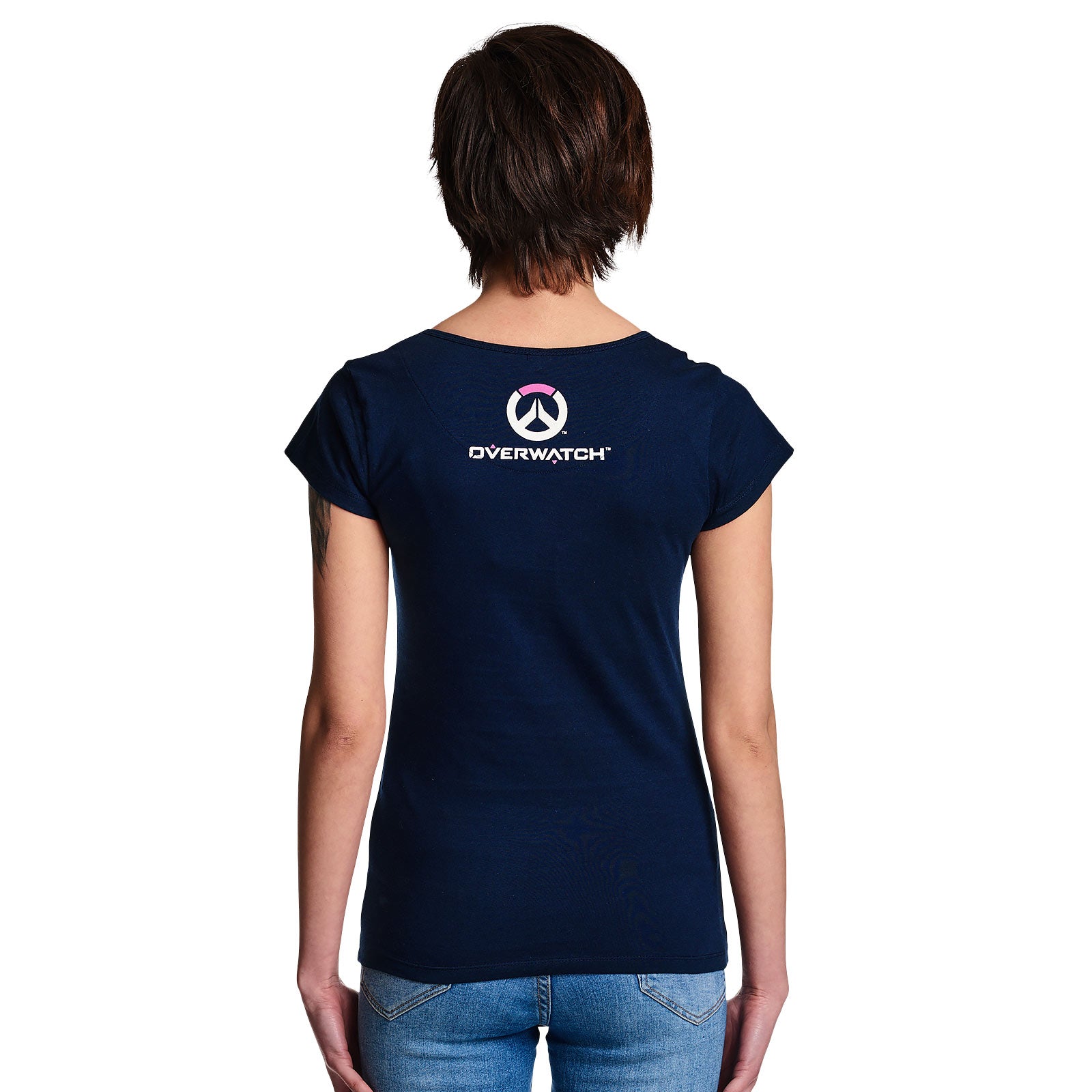 Imagen del producto Overwatch - Camiseta de mujer One Shot One Kill azul